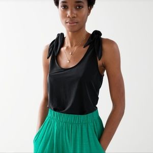 & other stories black tie strap tank